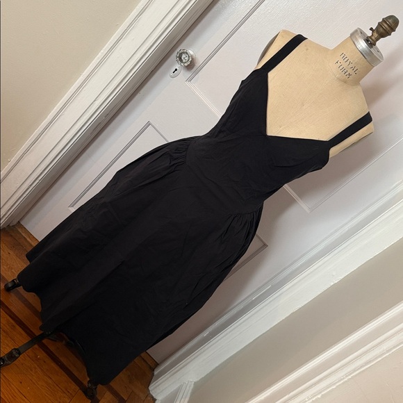 NWOT Women’s Strappy Fit and Flare Midi Dress Baby Future Collective - Picture 2 of 7